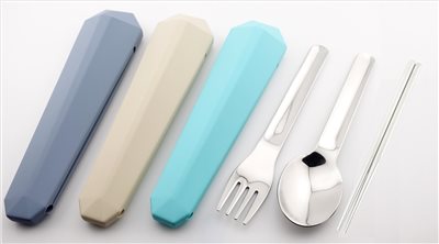 ET-2069 鑽石匙叉筷餐具組