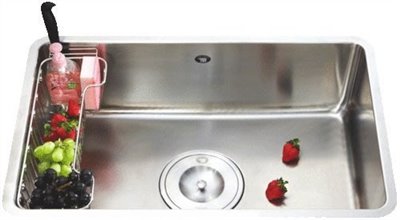  KL-167歐式全四方單槽 愛琴海(柔絲面)左掛/右掛