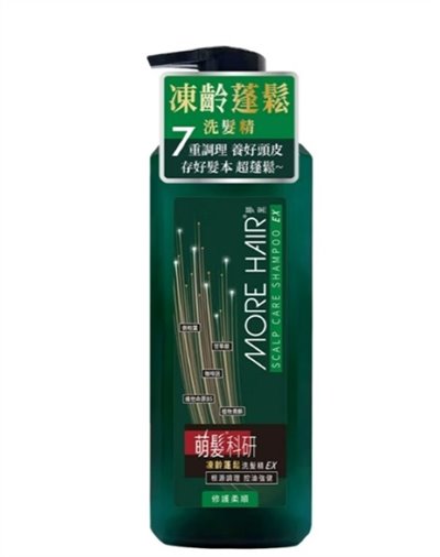 萌髮 科研凍齡蓬鬆洗髮精EX-修護柔順500g