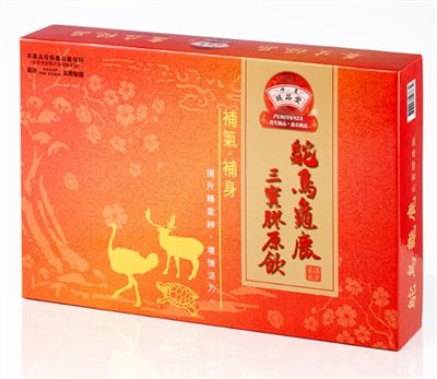 純品堂鴕鳥龜鹿三寶膠原飲8入
