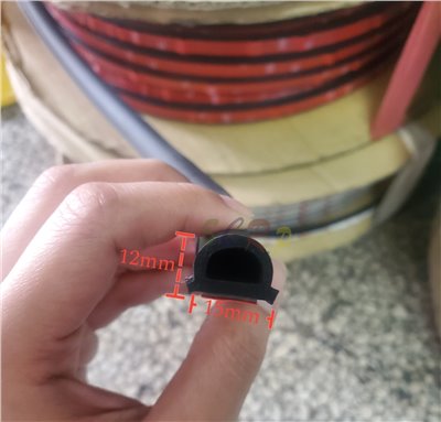 D型氣密條（背膠）