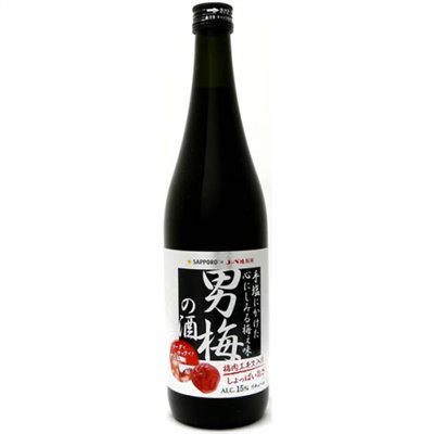 【男梅の酒】梅酒 SAPPORO X Nobel 720ml