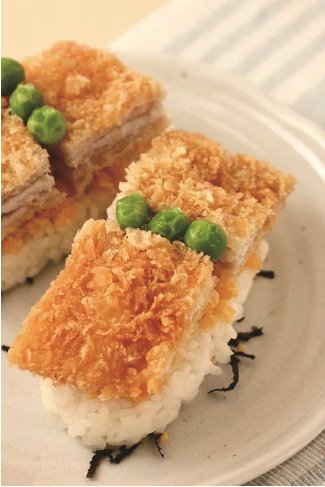 裕毛屋【日式炸豬排小判飯】熱壽司  | 單層米漢堡