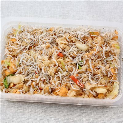 裕毛屋自製【吻仔魚炒飯】