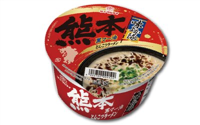 MARUTAI【黑芝麻油豚骨熊本拉麵 (碗裝)】