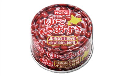 HOTEI【北海道十勝產-煮紅豆罐頭】165g