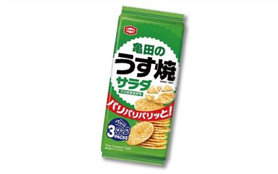 龜田【沙拉口味薄燒餅乾】 80g
