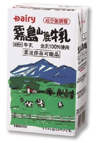 南日本酪農【霧島山麓保久牛乳】1000ml (效期:2025.10.04)