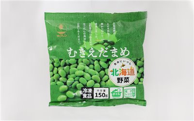 日本北連農協 【鹽味冷凍毛豆粒150g】