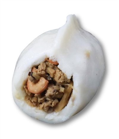 裕毛屋自製【客家菜包(原味)】(葷食)
