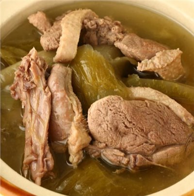 裕毛屋自製【酸菜鴨肉湯】