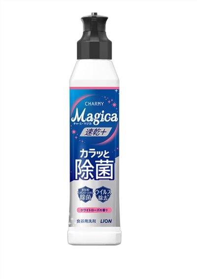 獅王Charmy Magica洗潔精-白玫瑰 220ml