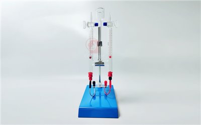 水電解實驗器(賀夫曼式),國中理化實驗,Hofmann Voltameter,Electrolysis of Water,霍夫曼電量計,A6-001,國教儀器