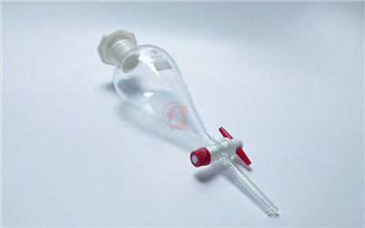 梨型高級分液漏斗,Separating funnel,玻璃活栓,球型,A1-036,國教儀器