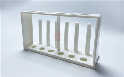 試管架(塑膠製),Plastic 6 Hole Test Tube Rack,ABS材質,6孔6柱,孔徑19mm,適用15-18mm口徑,A1-079-3b,國教儀器