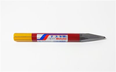 進口-日本尖型鑿子,Geology Rock Pointed Duty Chisel,地質用尖頭鑿刀,鋼製一體成形,尖嘴 180mm,C1-200-1,國教儀器