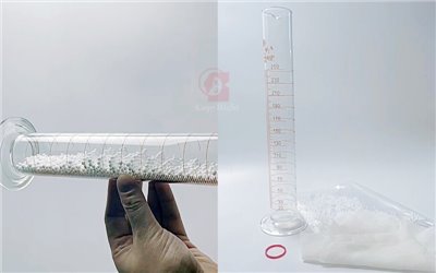 DIY Kundt's tube 利用透明管、粗吸管、量筒 紗布、橡皮筋和小保麗龍球