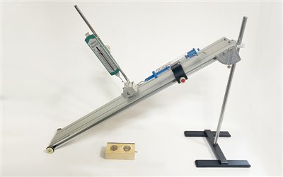 滑軌式斜面實驗組,Inclined Plane Experiment Kit,平面的傾斜度與平面上的物體 在保持靜止時所需的力之相關性,A12-088,國教儀器