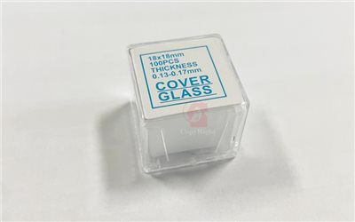 玻璃蓋玻片(100片),Cover Glass 100pcs,蓋玻片尺寸18X18mm,蓋玻片厚度0.13-0.17mm,顯微鏡設備,顯微鏡耗材專業國中實驗室設備,專業國中實驗室器材,專業國中實驗課程,專業國小實驗室設備,專業國小實驗室器材,專業國小實驗課程,專業高中實驗室設備,專業高中實驗室器材,專業高中實驗課程,學校科學實驗設備,中學科學實驗器材,小學科學實驗套組,科學實驗室設備,科學教具,實驗室耗材,科學儀器,生物實驗設備,化學實驗設備,物理實驗設備,