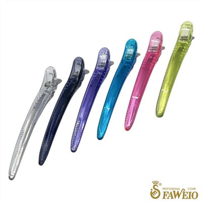 特大水晶夾 (6入)