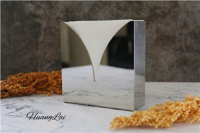 S.T不鏽鋼雙葉形型紙巾架 (鏡面)