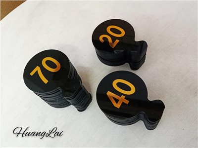 壓克力台號牌(訂製品) 