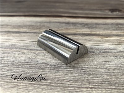 S.T不鏽鋼半圓型菜卡座 