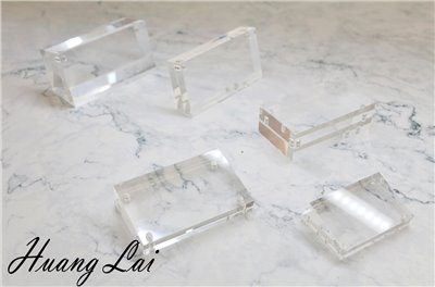 壓克力透明吸鐵菜卡座(訂製品)