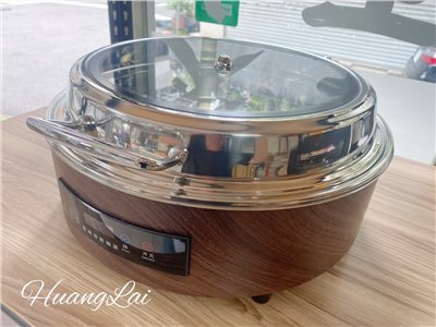數位電控式木紋圓型餐爐 (現貨) 