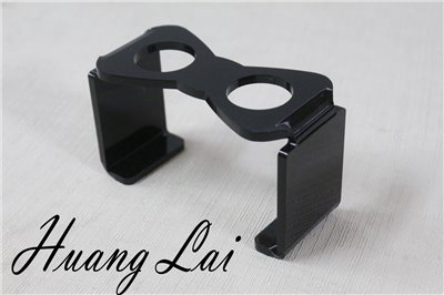 黑色蝴蝶型手捲架 (雙孔) 