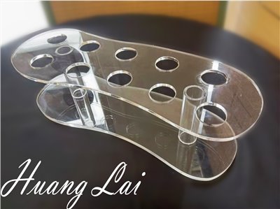 透明造型手捲架 (10孔)  