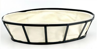 黑框橢圓型矮展示籃 (訂製品) 