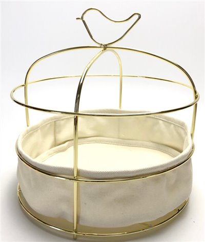 金線條小雞展示籃 (訂製品)