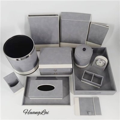 工業風格皮件客房用品套組 (訂製品)   