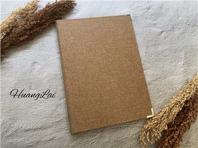深麻色S.T雙夾式目錄本(A4紙張) 