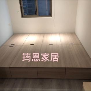 客戶特製款木工訂作收納床底
