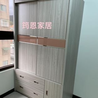 4*7上滑門下二抽多樣式內裝衣櫃