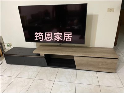 簡約設計款工業風伸縮長櫃