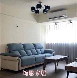 天絲涼感耐磨貓抓布L型沙發