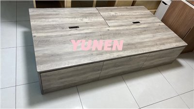客戶特製款木工訂作收納床底