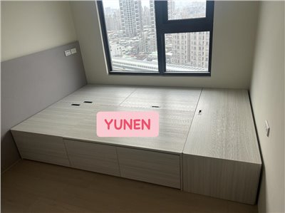 客戶特製款木工訂作收納床底