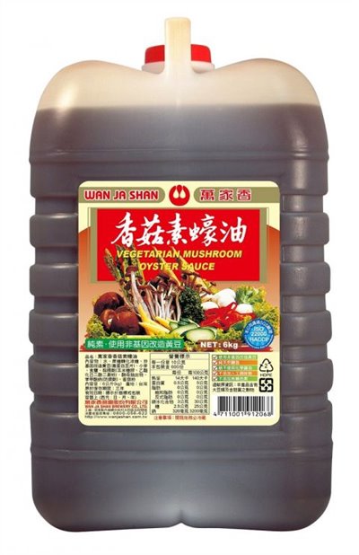 萬家香香菇素蠔油 6KG