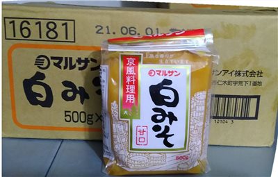 日本 丸三白味增 500g
