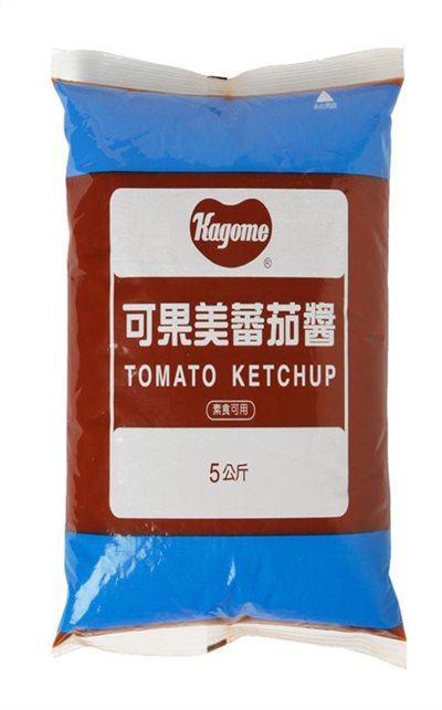 可果美蕃茄醬 柔軟袋裝 5KG Tomato ketchup