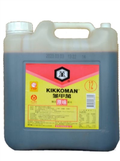 龜甲萬醬油  12KG  