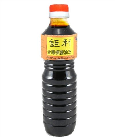 鉅利老抽 金鳳標醬油王 800ml