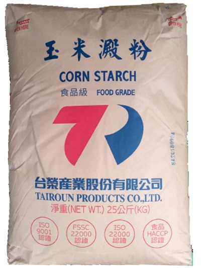 玉米粉 玉米澱粉 粟粉 25KG CORN STARCH