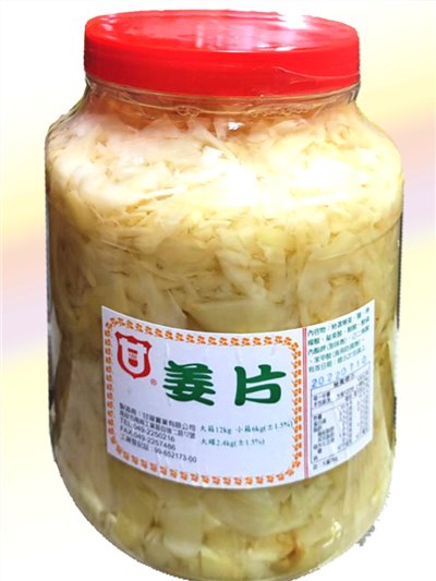 醋薑片 壽司薑片 3公斤