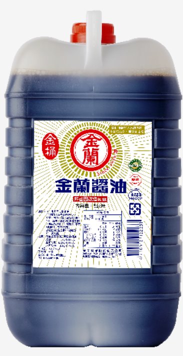 金蘭 金桶 純釀醬油 5L
