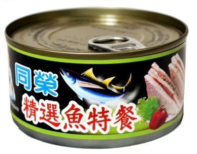 鮪魚三明治罐頭 (油漬) 185g *24罐   同榮精選魚特餐